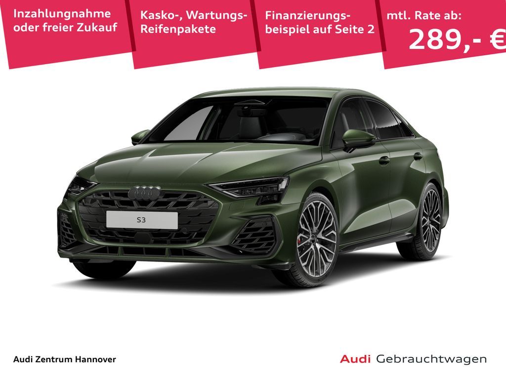 Audi S3 Limousine 2.0 TFSI Matrix Kamera Navi virtual Leasing