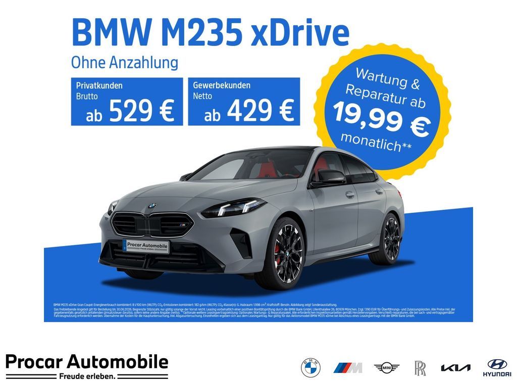 BMW M235 xDrive M Sport NAVI LED Sound Syst. DAB LM Leasing