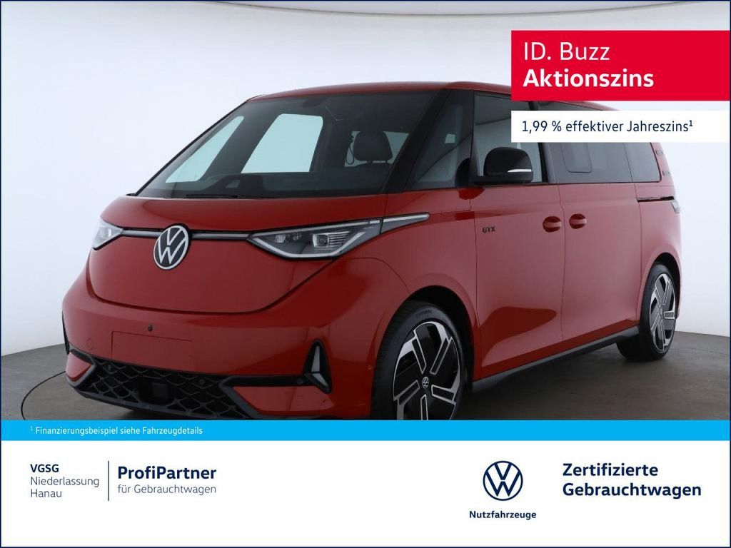 Volkswagen ID. Buzz GTX Lang 4Motion AHK 7Sitzer Navi LED Leasing