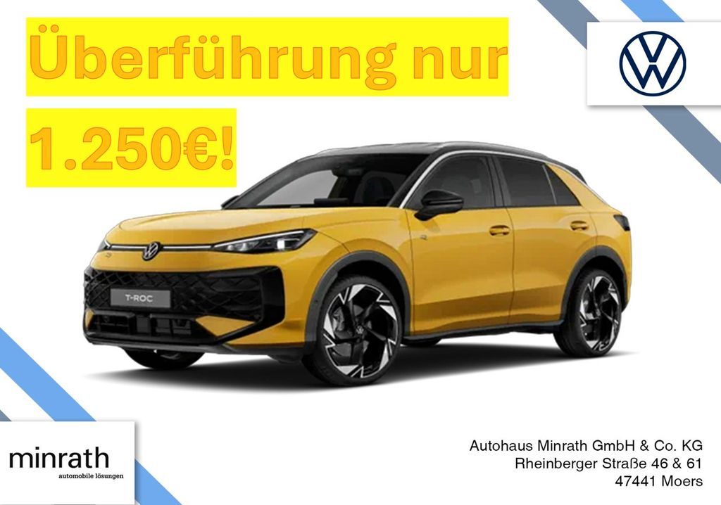 Volkswagen T-Roc R-Line SONDERAKTION 1.5TSI (150PS) mit DSG Leasing