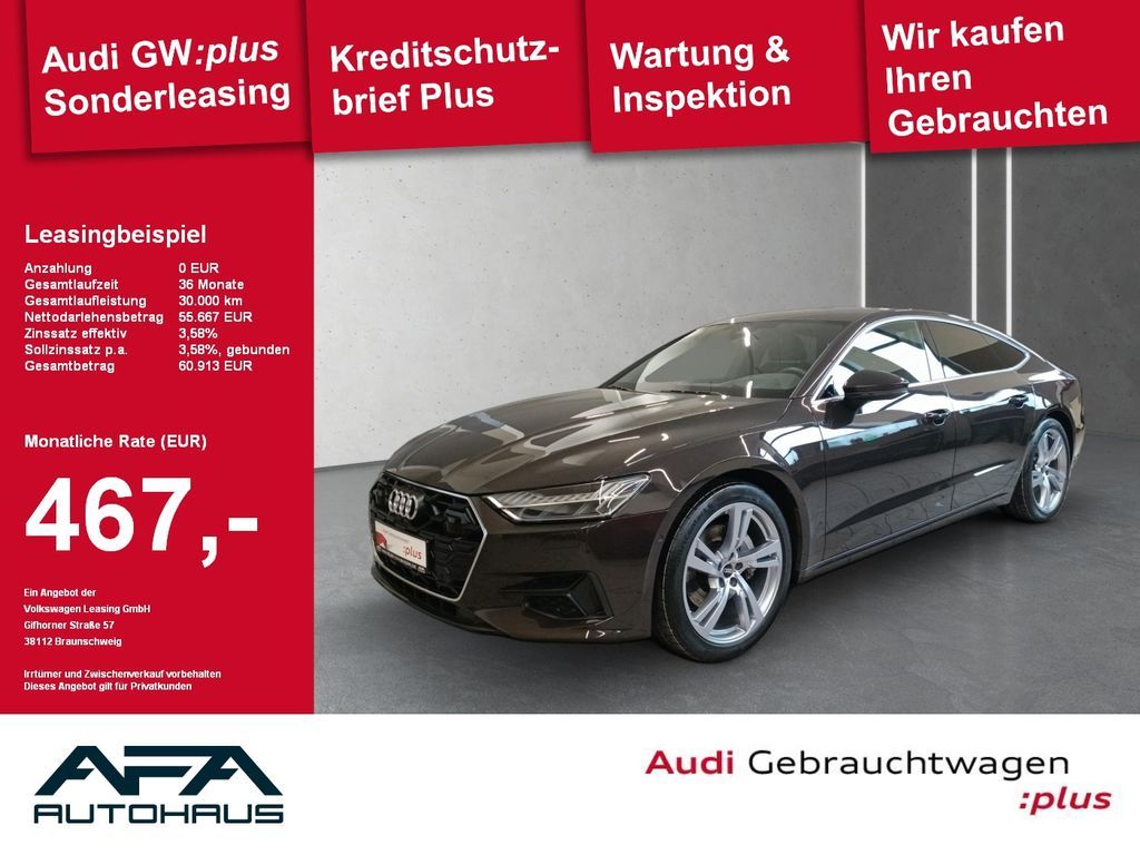 Audi A7 Sportback 45 TDI qu. S tr. Pano*HD.Matrix*AHK Leasing