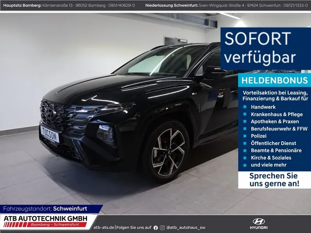 Hyundai Tucson Hybrid N-Line PHEV 1.6 T-GDI 288PS 2WD 6-