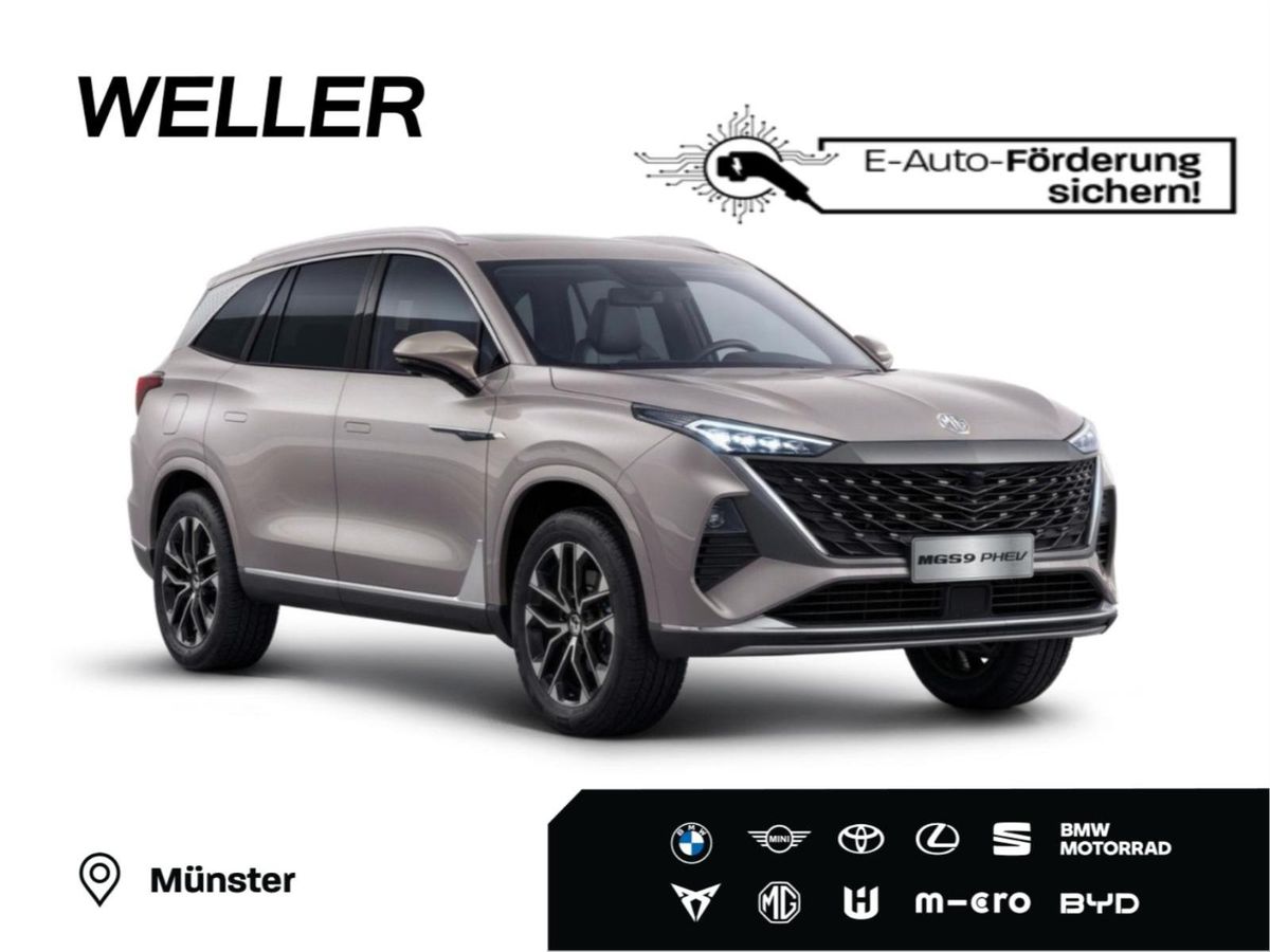 MG MGS9 PHEV PREMIUM *PANO*24,7kWh*Bis 100 km*Bose*20Zoll* Leasing