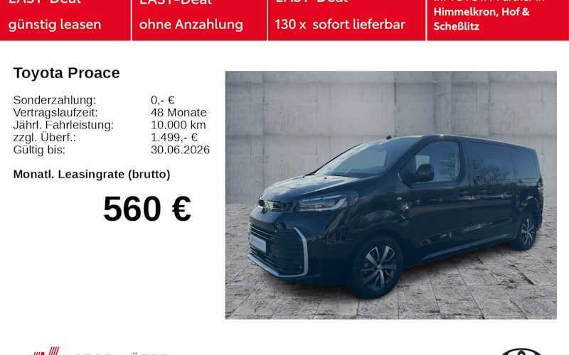 Toyota Proace-verso-electric 100kW 75kWh L1 Teamplayer Auto 5dr Auto kaufen