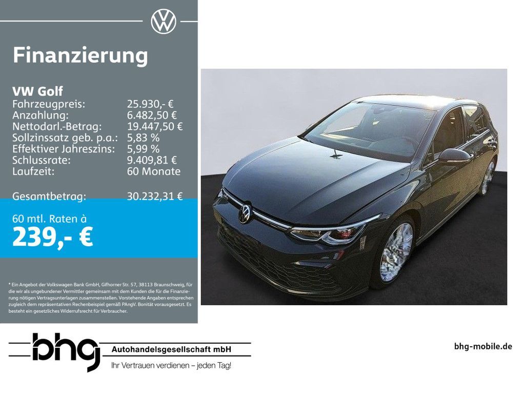 Volkswagen Golf GTD 2.0 TDI DSG Business ACCTravelAssist Na Leasing