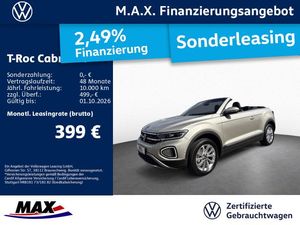 Volkswagen T-Roc Cabriolet 1.5 TSI DSG STYLE NAV+STANDH+AHK
