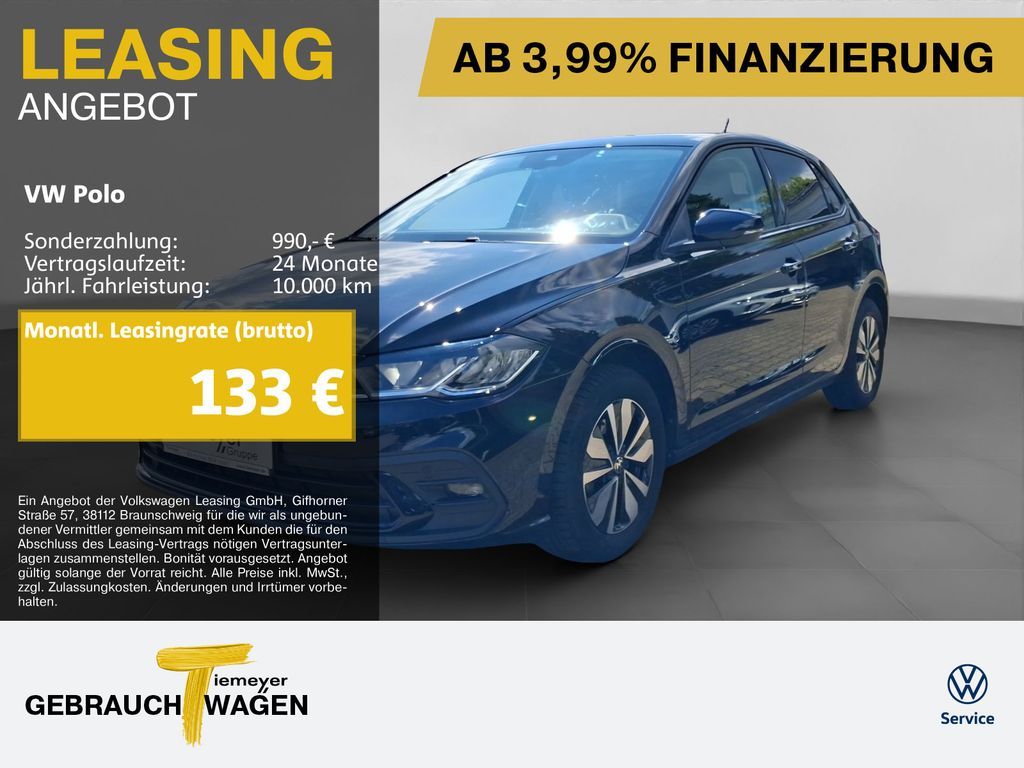 Volkswagen Polo 1.0 TSI DSG GOAL NAVI AHK KAMERA ASSIST Leasing