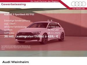 Audi RS3 Sportback S tronic LED DAB Klima ALU 19