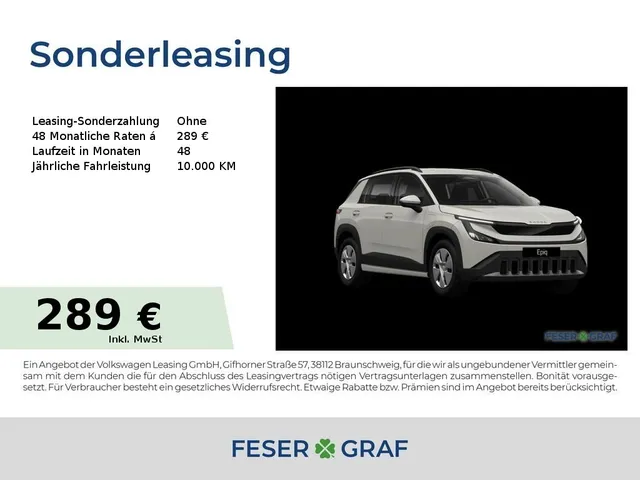 Skoda Epiq Essence 55 *SmartLink*Bestellfahrzeug 12M