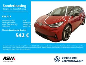 Volkswagen ID.3 GTX LED Navi 360° Wäpu HUD ACC SHZ PANO AHK