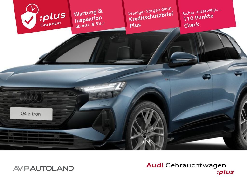 Audi Q4 55 e-tron quattro S line AHK | PANO Leasing