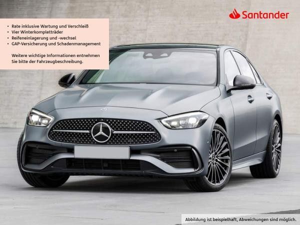 Mercedes-Benz C 200 inkl. Wartung/Verschleiß + GAP Service + Reifenservice + Schadenmanagement Leasing