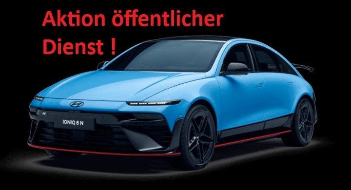 Hyundai IONIQ 6 N 84kWh 609PS 4WD AKTION öffentl. Dienst Leasing