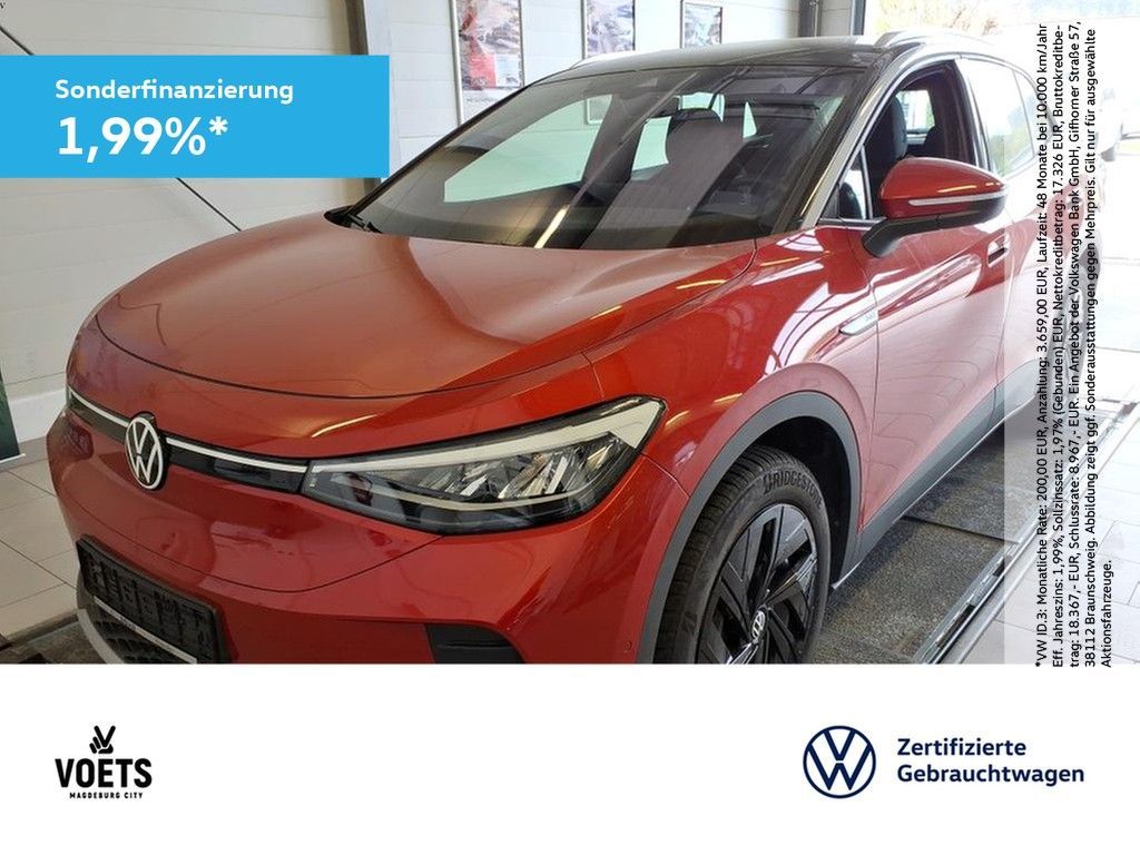 Volkswagen ID.4 150 kW Pro Performance LED+NAVI+ACC+HUD+PDC Leasing