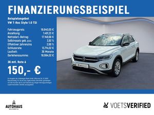 Volkswagen T-Roc Style 1.0 TSI LED+SHZ+App-Connect