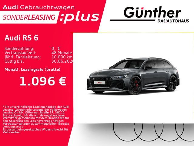 Audi RS6 PERFORMANCE+WINTERRÄDER+AHK+SPORTABGASANLAGE Leasing