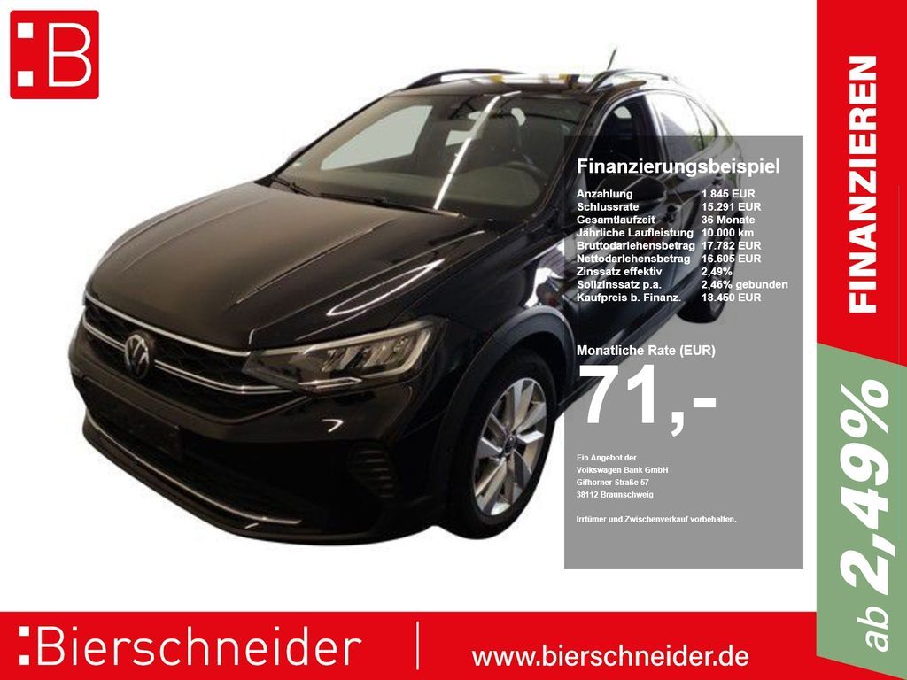 Volkswagen Taigo 1.0 TSI Goal 5-J.-GAR NAVI PDC LED ACC APP Leasing