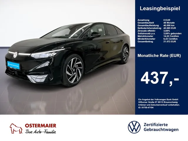 Volkswagen ID.7 PRO ELECTRIC BLACK STYLE 286PS NP.76T ACC.5