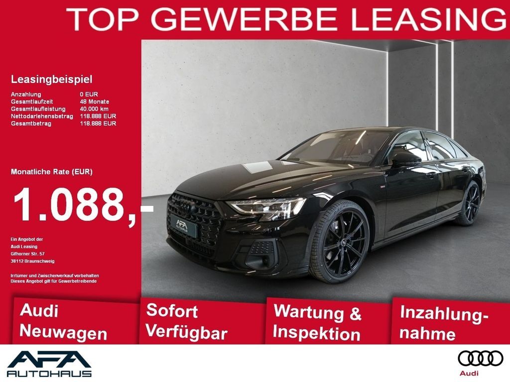 Audi A8 50 TDI quattro tiptronic B&O*HuD*Sthzg*Pano* Leasing