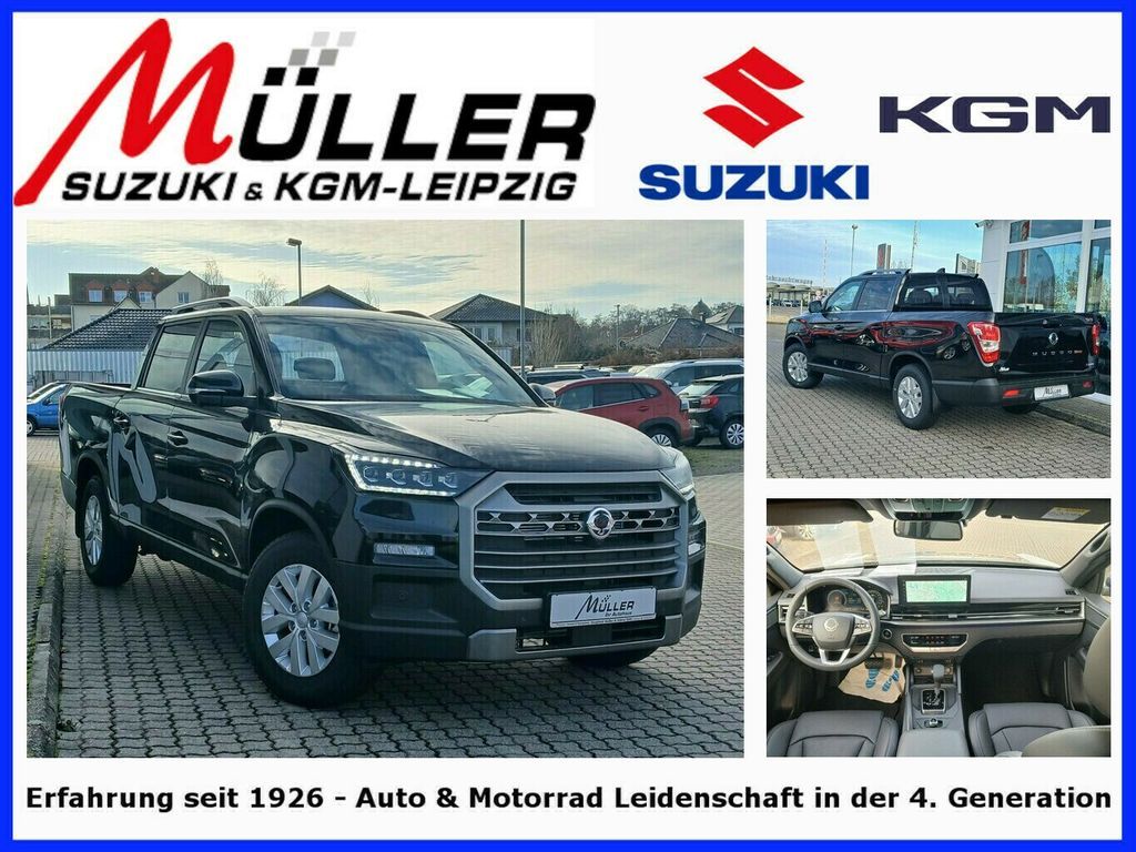 KGM Musso Grand 2.2 e-XDi AWD Lux 360 / Leder Leasing