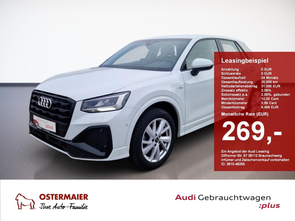 Audi Q2 S-LINE 35 TFSI S-TRONIC VIRTUAL.KAMERA.NAVI.ALU Leasing