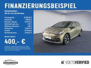 Volkswagen ID.3 Pro 150 kW Move LED+RearView+NAVI+HUD+SHZ