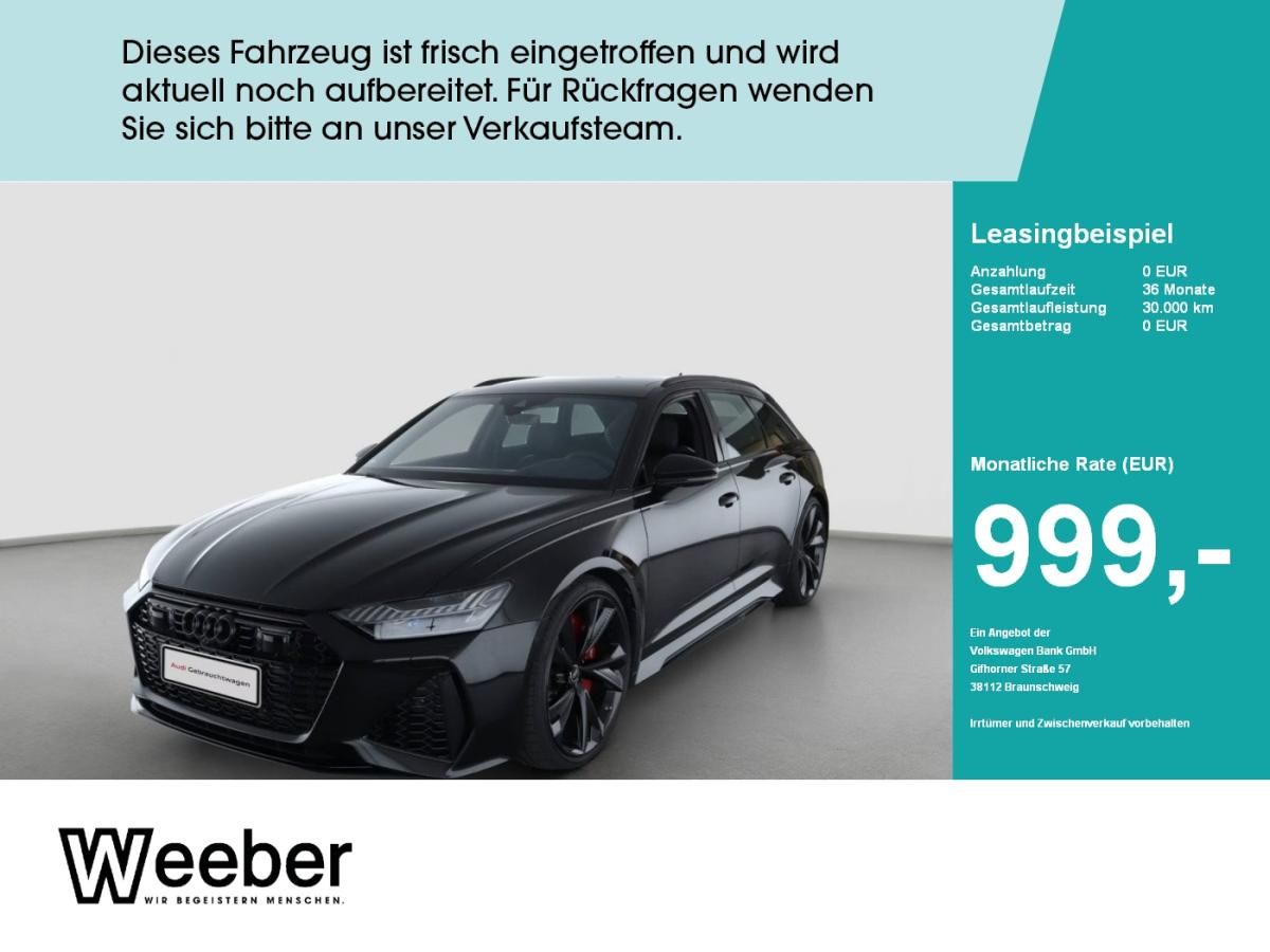 Audi RS6 RS 6 Avant HUD*MATRIX*LEDER*LM22*PANO*B&O*5J GAR Leasing