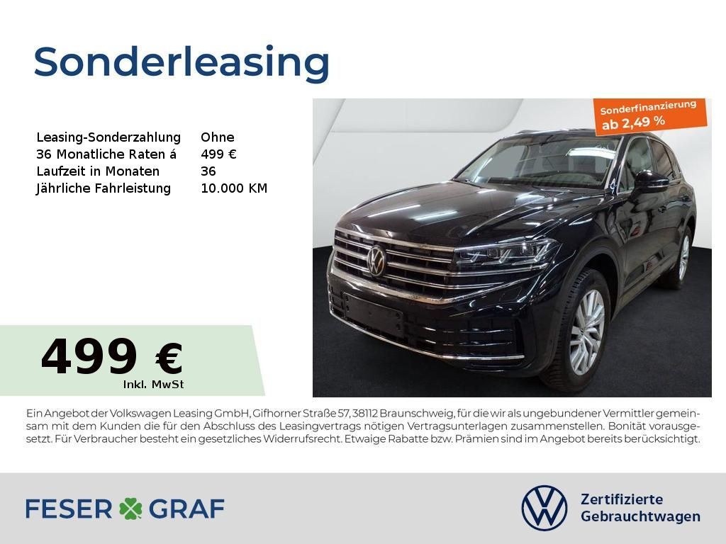 Volkswagen Touareg Elegance 3.0 TDI Navi AHK Kamera SiHz Leasing