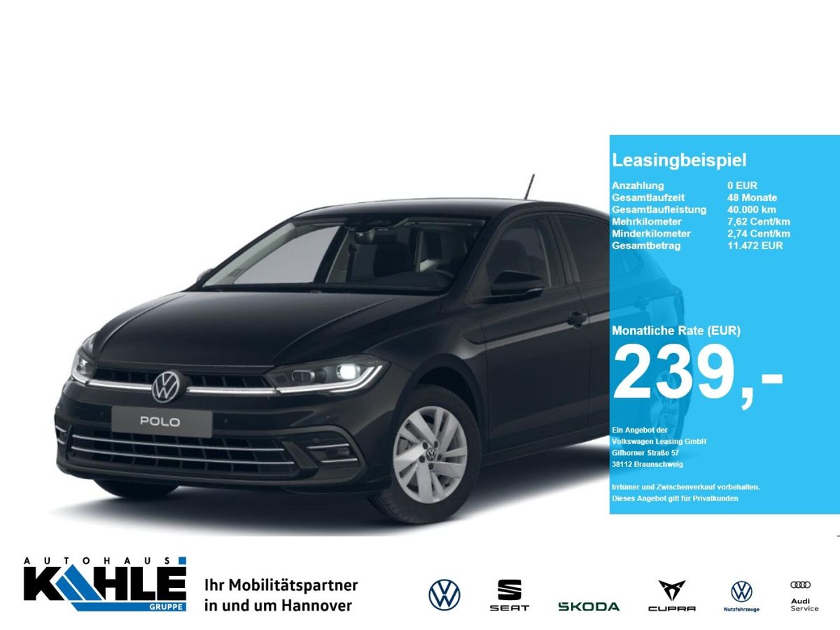 Volkswagen Polo 1.0 TSI DSG Style Travel&Comfort DiscoverPRO AHK Leasing