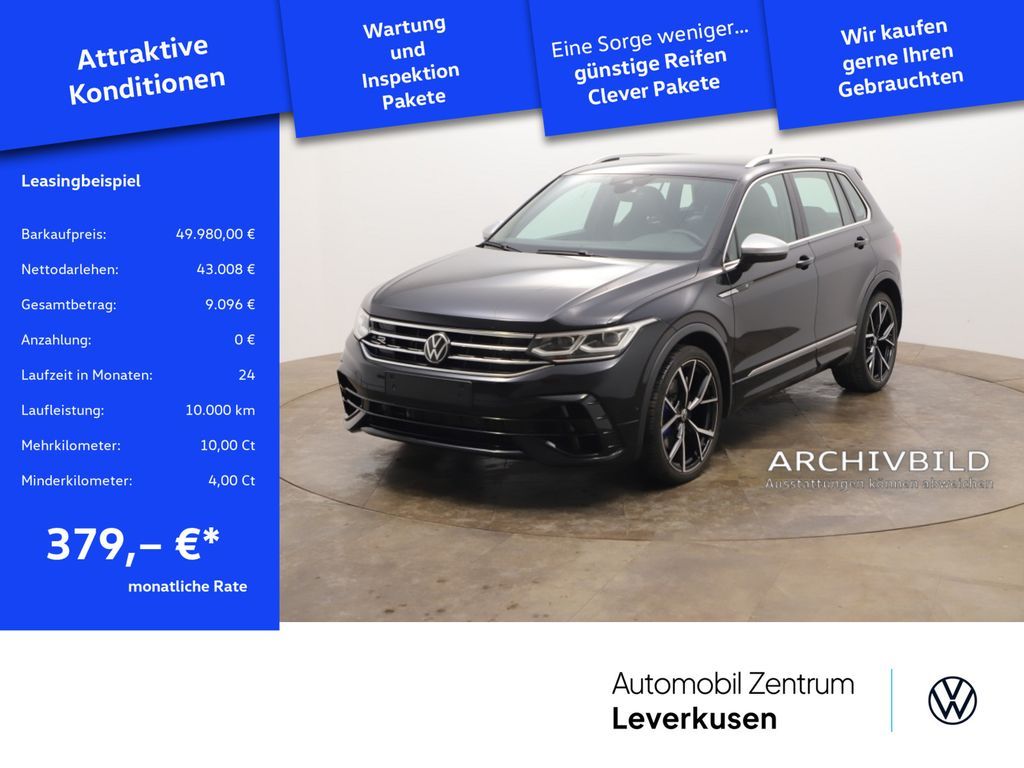 Volkswagen Tiguan R MATRIX ACC AHK NAVI VIRT DCC LEDER SHZ Leasing