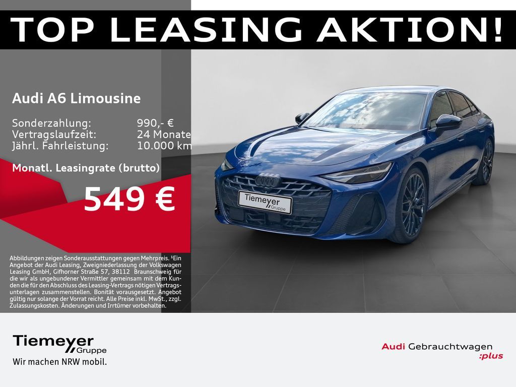 Audi A6 Limousine eHybrid Q 2x S LINE LM21 ALCANTARA Leasing