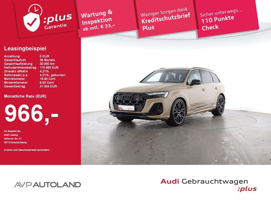Audi SQ7 4.0 TFSI quattro tiptronic | PANO | AHK | Leasing