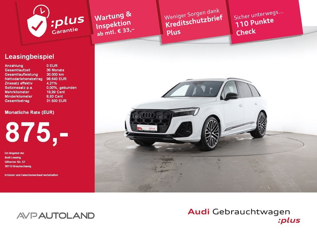Audi SQ7 TFSI quattro tiptr. 7-Sitzer | AHK | PANO Leasing