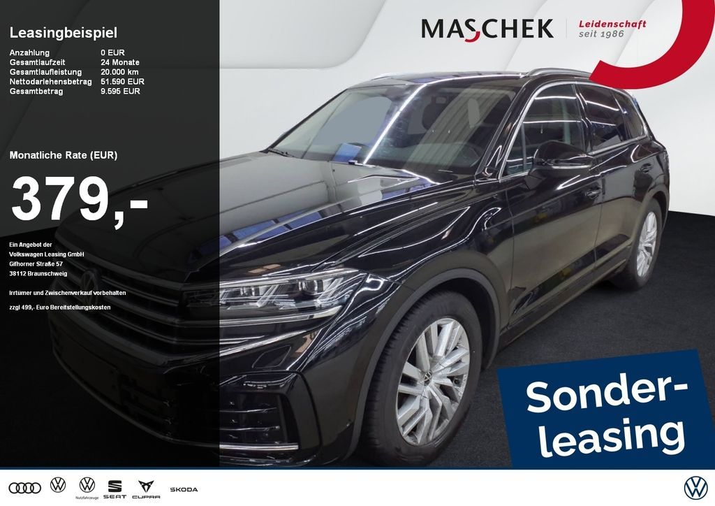 Volkswagen Touareg Elegance 3.0 TDI Sonderleasing AHK Memor Leasing