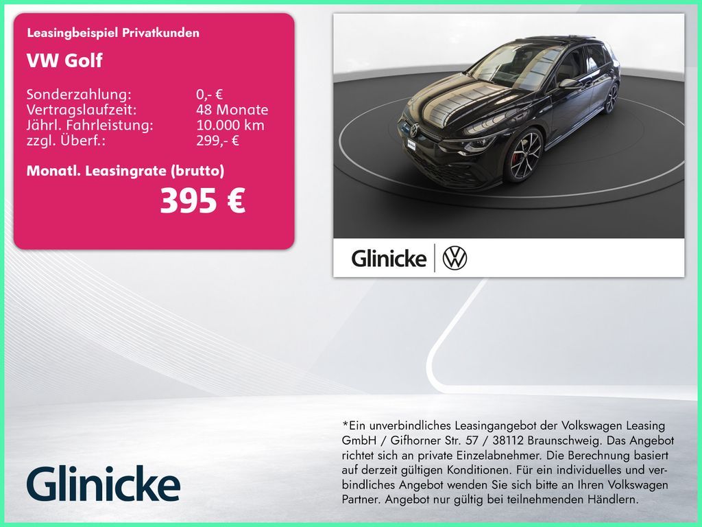 Volkswagen Golf VIII GTD AHK Pano Matrix LM 19