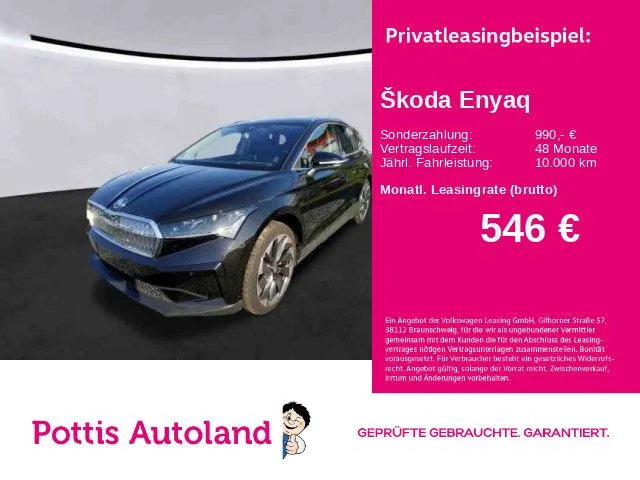 Skoda Enyaq 80 SUITE NAVI KAMERA SITZHZG LM21 MATRIX