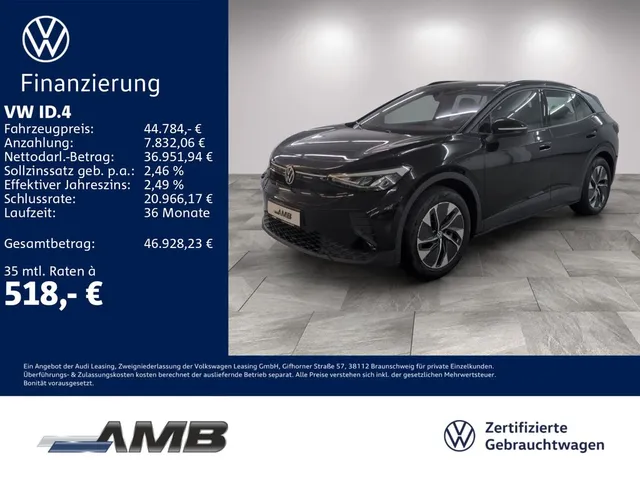 Volkswagen ID.4 Pro 82kWh/AHK/LED/Pano/Wärmepumpe/03.31Gara