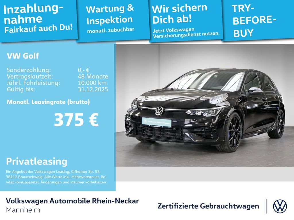 Volkswagen Golf R Black 4 Motion LED Kamera DSG uvm Leasing