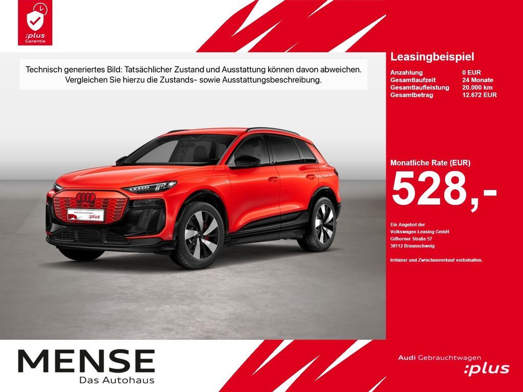 Audi Q6 e-tron performance S-Line B&O AHK HUD Luft LM Leasing