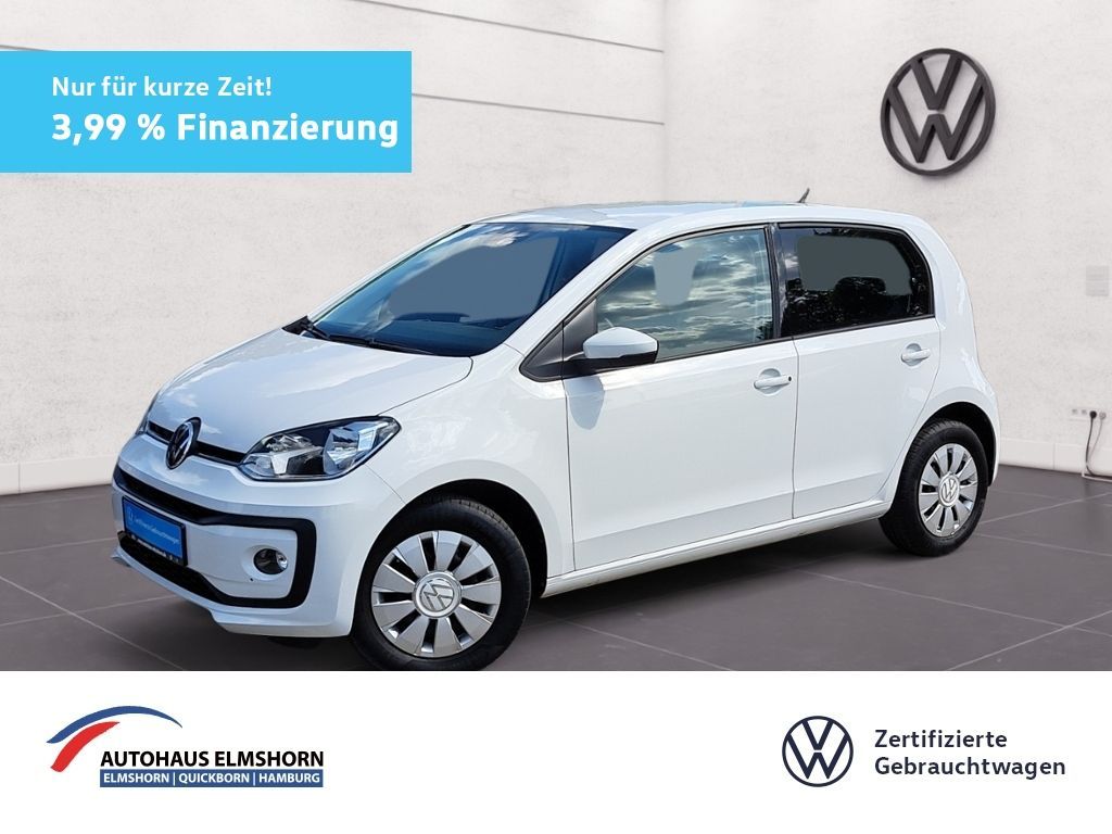 Volkswagen up! 1.0 3,99% 4-TÜR KAM GRA PDC TEL DAB SHZ Leasing