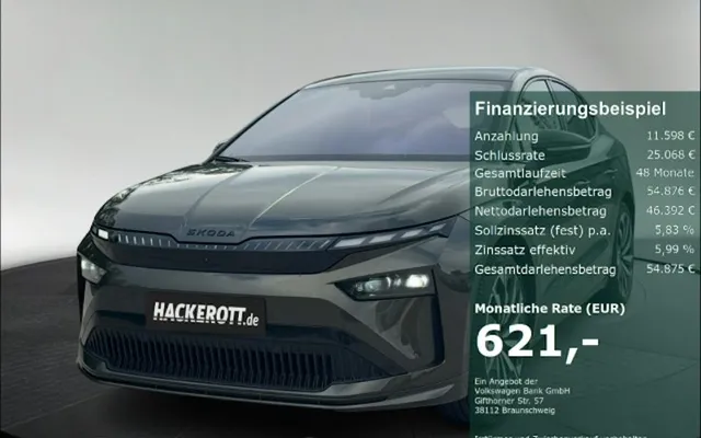 Skoda Enyaq-iv-coupe 85 Sportline 5dr