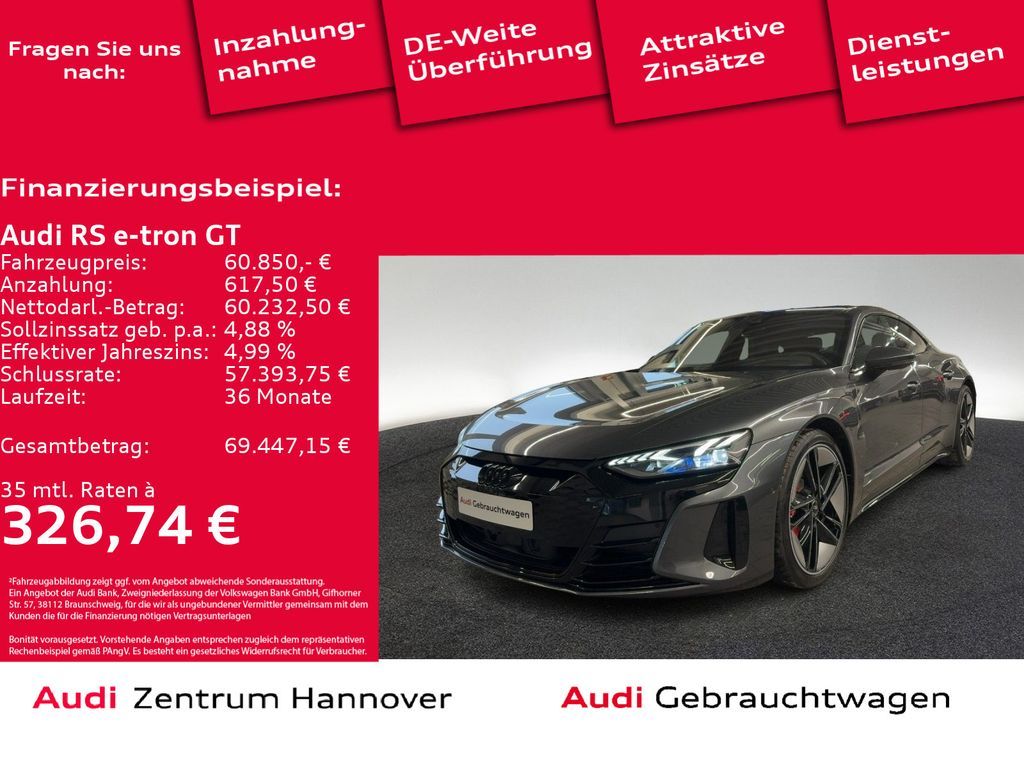 Audi RS e-tron GT quattro Head-Up Pano Laser B&O Memo Leasing