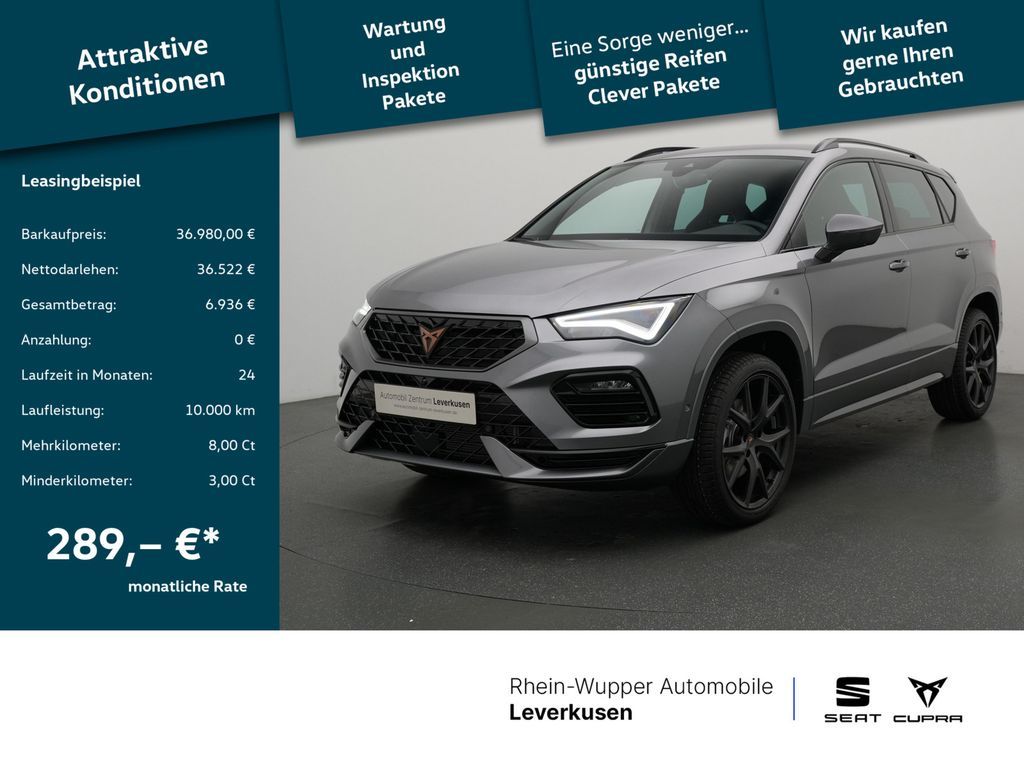 Cupra Ateca DSG SHZ NAVI AHK ACC LED 360° Leasing