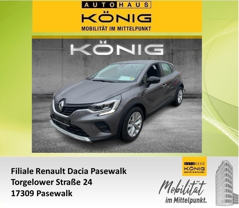 Renault Captur 1.0 TCe 90 EQUILIBRE KLIMA*NAVI*Tempomat Leasing