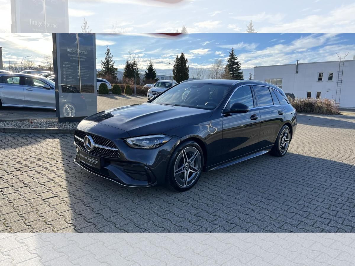 Mercedes-Benz C 200 T-Modell AMG+DigitalLight+360°+AHK+CarPlay Leasing