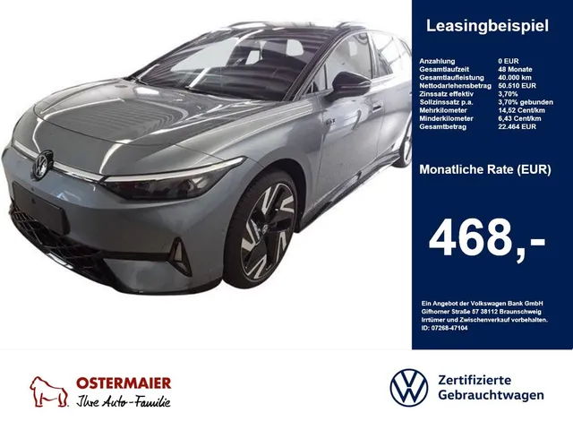 Volkswagen ID.7 Tourer GTX 340PS 4M NP.78T ACC.5J-G.WÄRMEPU