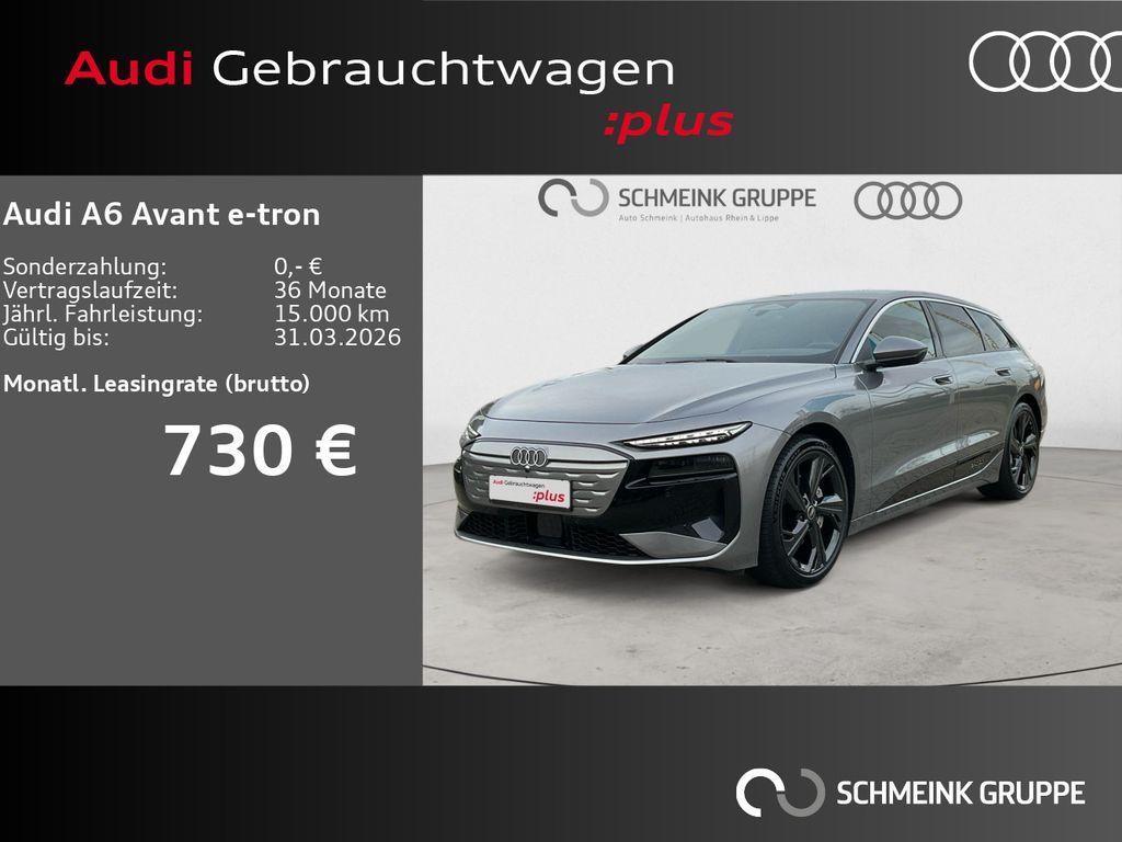 Audi A6 Avant e-tron performance S-line Tech Plus AHK Leasing