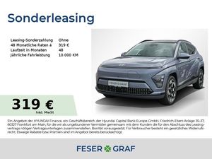 Hyundai Kona PRIME-PAKET BOSE 360° LEDER NAVI KAMERA LED Leasing