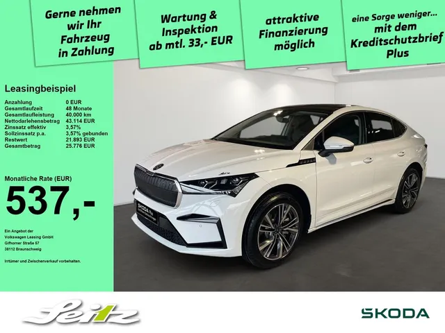 Skoda Enyaq Coupé 85x 4x4 Loft *PANO*NAVI*KAMERA*MATRI