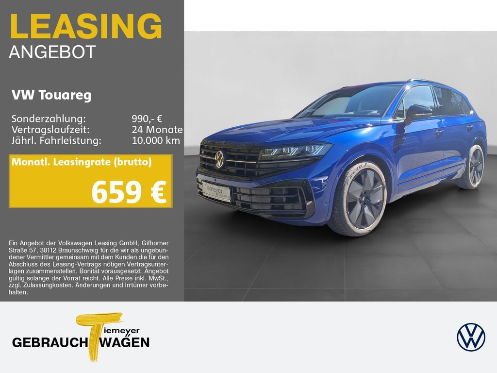 Volkswagen Touareg R eHYBRID 4M R UPE120 LM21 LUFT LEDER AH Leasing